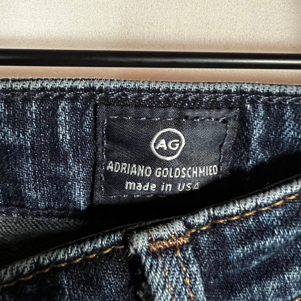 AG Adriano Goldschmied Pants Women 27P The Stevie Petite Slim Straight Jeans - Picture 4 of 7